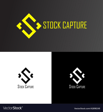 stock capture minimal logo stock capture minimal logo