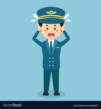 stock confused pilot man stock confused pilot man