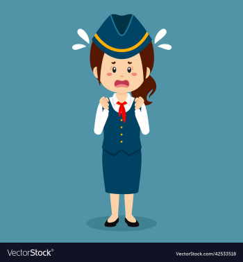 stock confused stewardess women stock confused stewardess women