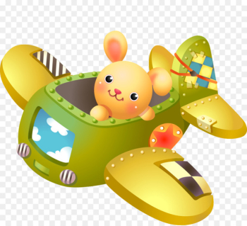Stock illustration Illustration - Cute cartoon airplane Stock illustration Illustration - Cute cartoon airplane