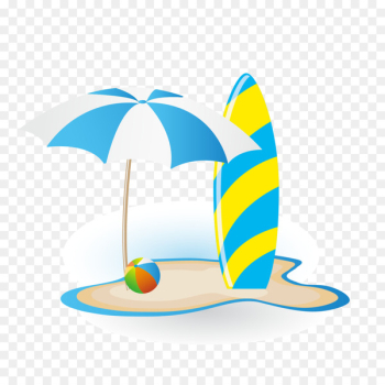 Stock illustration Stock photography Beach Image - cartoon beach scene 
