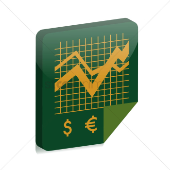 Stock market graph Stock market graph