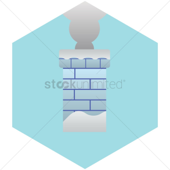 Stone chimney smoke Stone chimney smoke