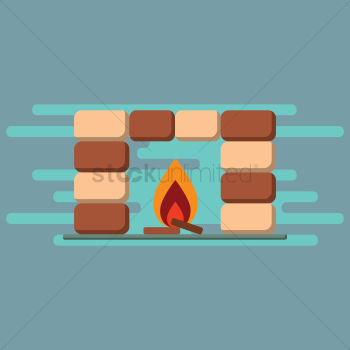 Stone fireplace Stone fireplace
