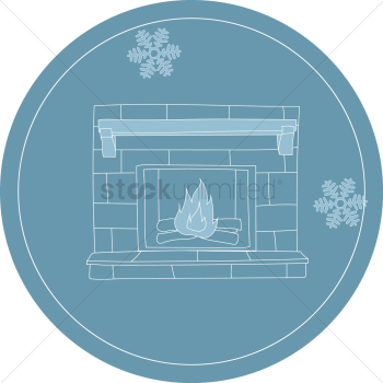 Stone fireplace Stone fireplace