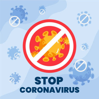 Stop coronavirus covid-19 pandemic flu Free Vector Stop coronavirus covid-19 pandemic flu Free Vector
