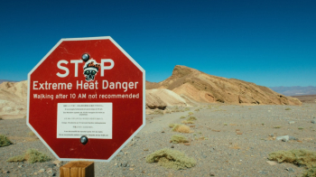 Stop Extreme Heat Danger Signage Stop Extreme Heat Danger Signage