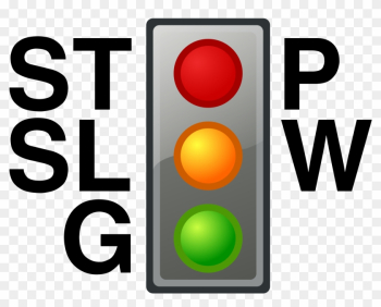 Stop Light Traffic Light Clip Art Free Vector Image - Tall Boy And Short Girl