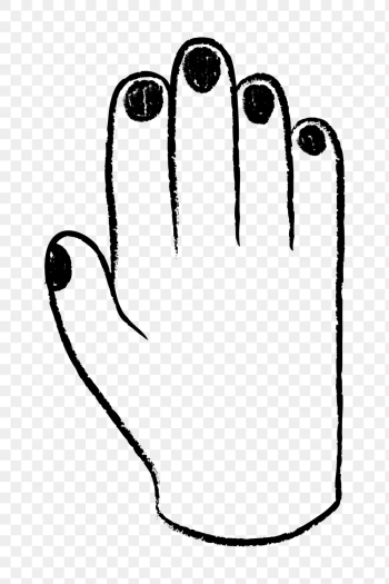 Stop png gesture sticker, simple | Free PNG Sticker - rawpixel