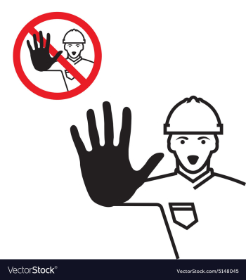 Stop vector image Stop vector image