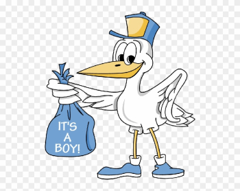 Stork Clipart Hospital Nursery - Baby Boy Cartoon Stork Clipart Hospital Nursery - Baby Boy Cartoon