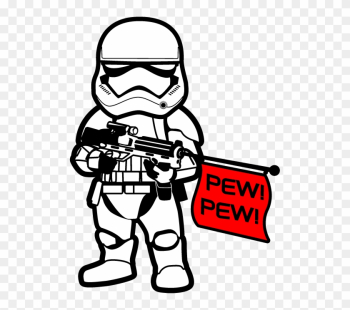 Stormtrooper Clipart New Order - Pew Pew Star Wars