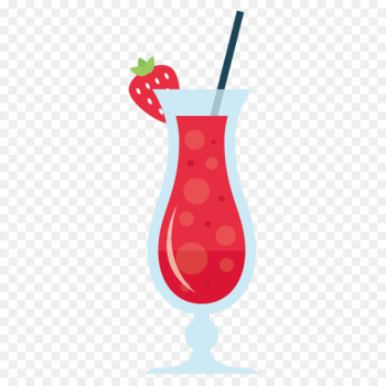 Strawberry juice Strawberry juice Cocktail garnish Drawing - ice cold drink 