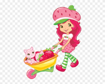 Strawberry Shortcake And Custard Cartoon Images - Strawberry Shortcake Photo Frame