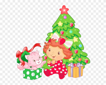 Strawberry Shortcake Clip Art - Baby Strawberry&#39;s First Christmas Strawberry Shortcake...