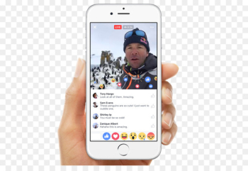 Streaming media Facebook Livestream Live streaming Social media - advertising 