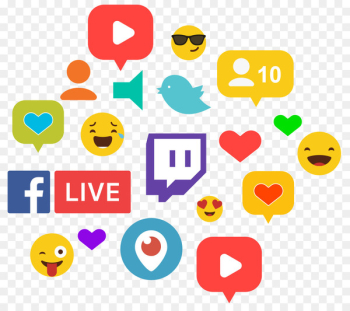 Streaming media Live television Smiley Clip art Internet - audiance streamer 