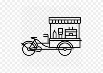 Street Food Bicycle Icon - Food Png Icon Retro Street Food Bicycle Icon - Food Png Icon Retro