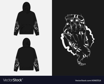 streetwear graphic design of hand and snakes streetwear graphic design of hand and snakes