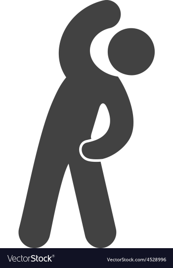 Stretch Exercise vector image Stretch Exercise vector image