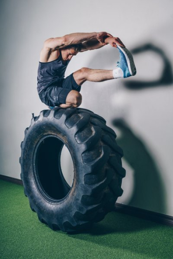 Stretching On Tire Stretching On Tire