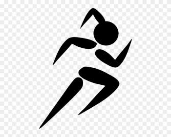 Strikingly Beautiful Track Clipart Female Runner Clip - Girl Stick Figure Running Strikingly Beautiful Track Clipart Female Runner Clip - Girl Stick Figure Running
