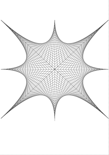 String Art, Bezier Curves, Picasso, and me | Blog on math blogs