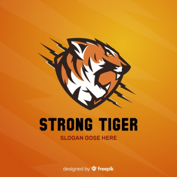 Strong tiger logo