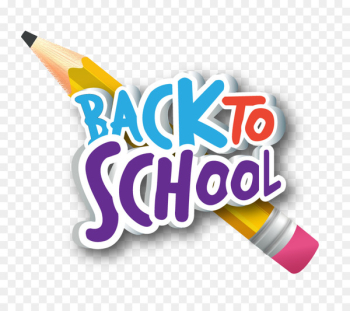 Student Banner First day of school - Decorative elements vector back to school 