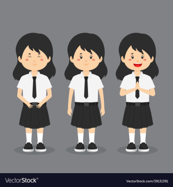 student character with expression student character with expression