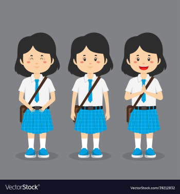 student character with expression student character with expression
