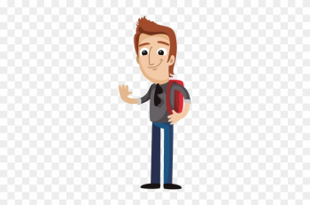 Student Clipart Png - Cartoon People Png