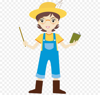 Student Teacher Illustration - Creative Teacher's Day Student Teacher Illustration - Creative Teacher's Day