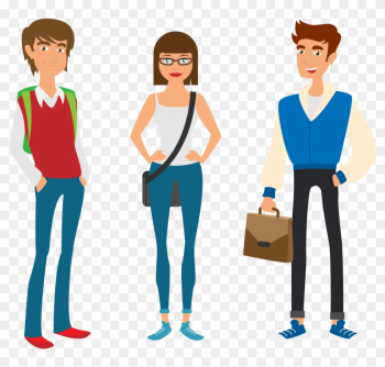 Student University Estudante College Instituto Universitxe1rio - College Students Vector Png