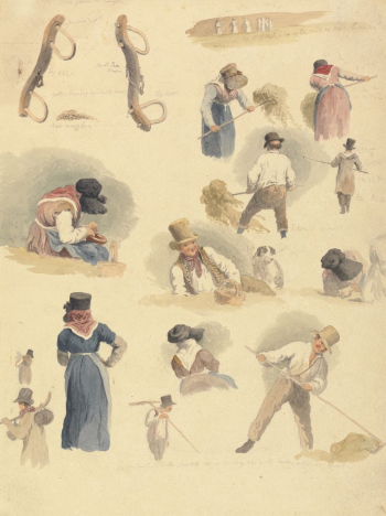 Studies of Haymakers | Free Photo - rawpixel Studies of Haymakers | Free Photo - rawpixel