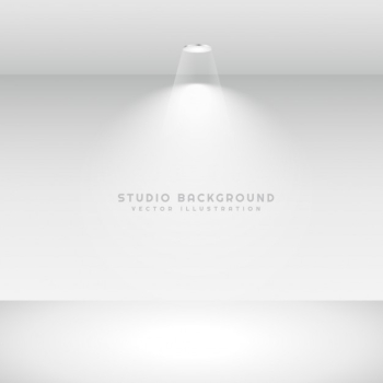 studio background with spot light