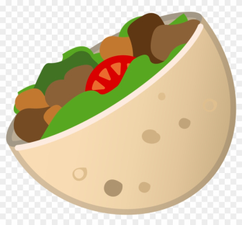 Stuffed Flatbread Icon - Food