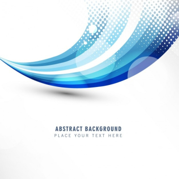 Stylish blue wave background Stylish blue wave background