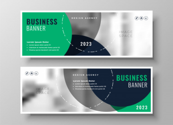 Stylish business banner Free Vector Stylish business banner Free Vector