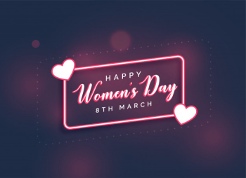 Stylish happy women's day lovely background Stylish happy women's day lovely background