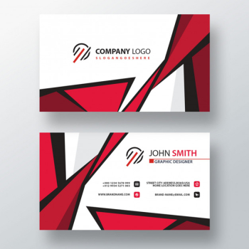 Stylish psd business card Free Psd