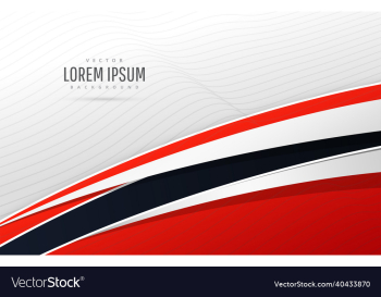 stylish red business presentation template design stylish red business presentation template design