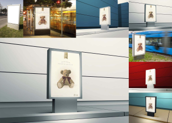 Subway Banner Mockup(PSD)