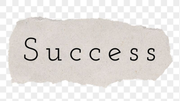 Success word, ripped paper, beige | Free PNG - rawpixel Success word, ripped paper, beige | Free PNG - rawpixel