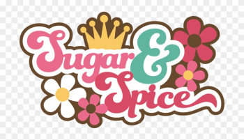 Sugar & Spice Svg Scrapbook Title Girl Svg Scrapbook - Cute Titles For Girls Sugar & Spice Svg Scrapbook Title Girl Svg Scrapbook - Cute Titles For Girls