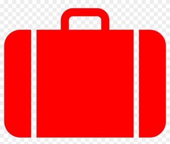 Suitcase Icon Red - Red Luggage Clipart Suitcase Icon Red - Red Luggage Clipart