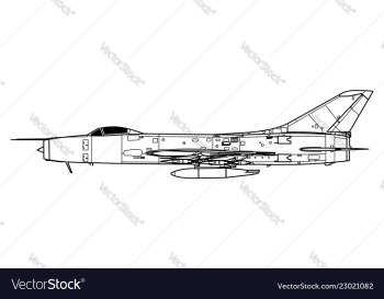 Sukhoi su-9 fishpot vector image