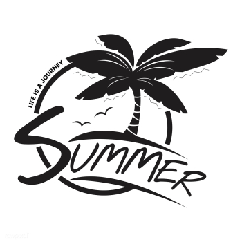 Summer and holiday typography illustration | Free stock vector - 428456 Summer and holiday typography illustration | Free stock vector - 428456