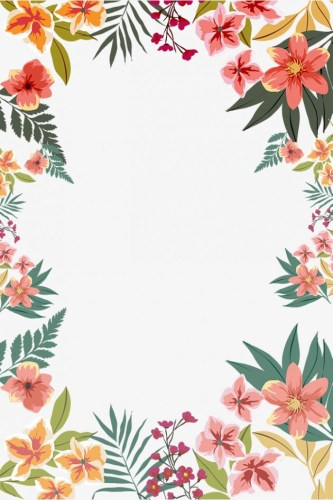 Summer Flower Border Shape, Summer Border, Flower Borders ..