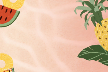 Summer fruits social template illustration | Free  illustration - 2330531